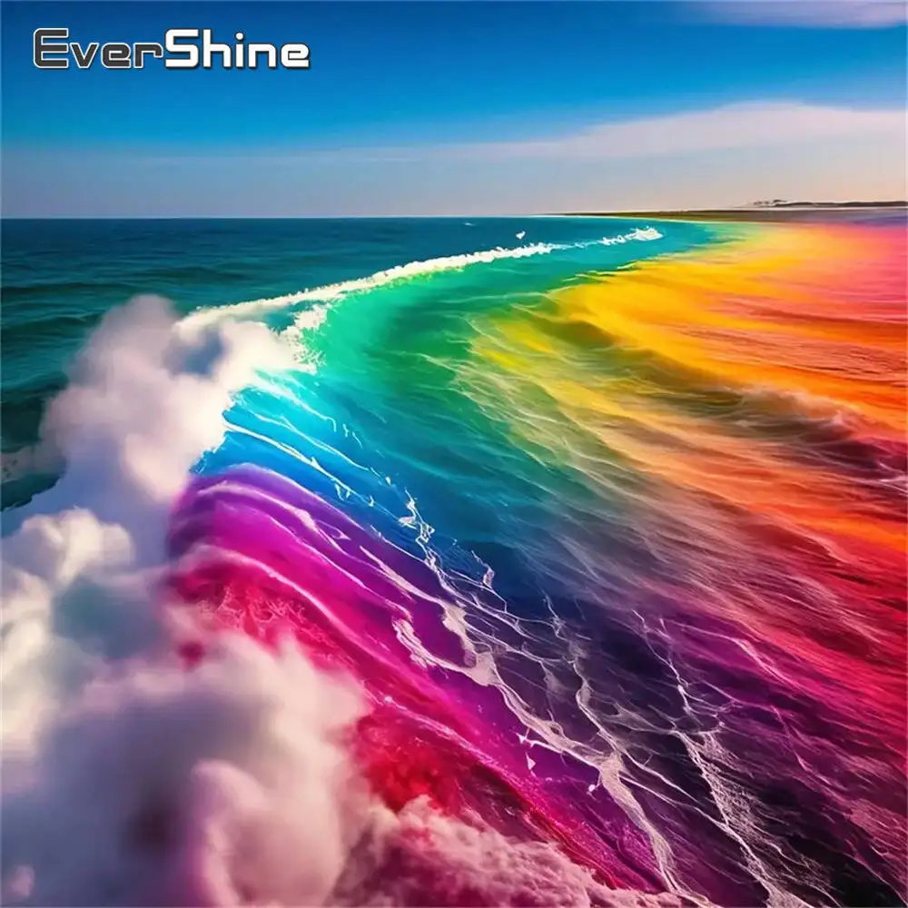 

Evershine алмазная живопись цветок ромашки красочные акриловые принадлежности для рукоделия Алмазная мозаика DIY вышивка подарок ребенку