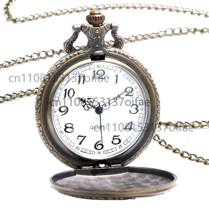 Antique Style Austria Classic Landmark Souvenir Quartz Pocket Watch Unisex Gifts