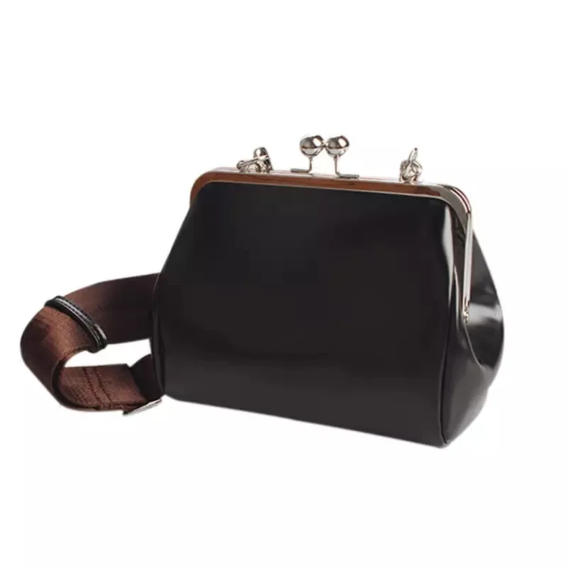 Women Leather Shoulder Bag Fashion Casual Messenger Bags New Pure Color Pu Clip Small Korea Simple One Shoulder Messenger