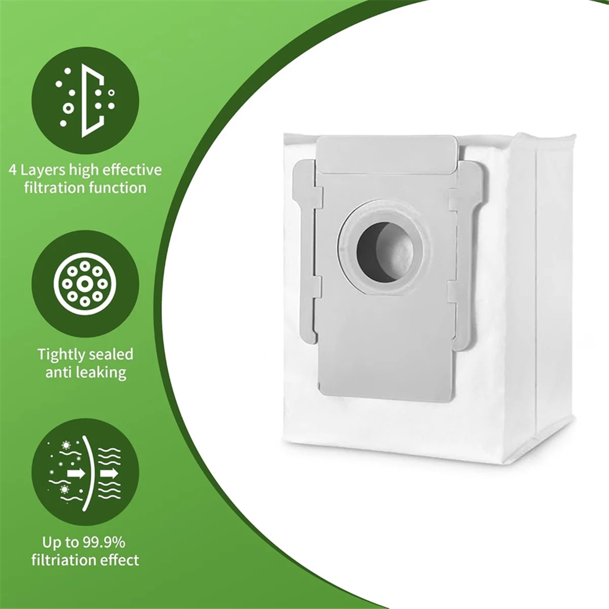 32 peças para irobot roomba combo série i3 + i5 i5 + j5 j5 + aspirador de pó rolo escova filtros escova lateral saco de pó mop almofada