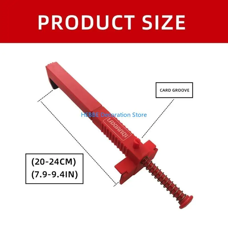 B0KC 2PCS Brick Liner Runner Wire Drawer Bricklaying Tool Leveling Measuring Tool