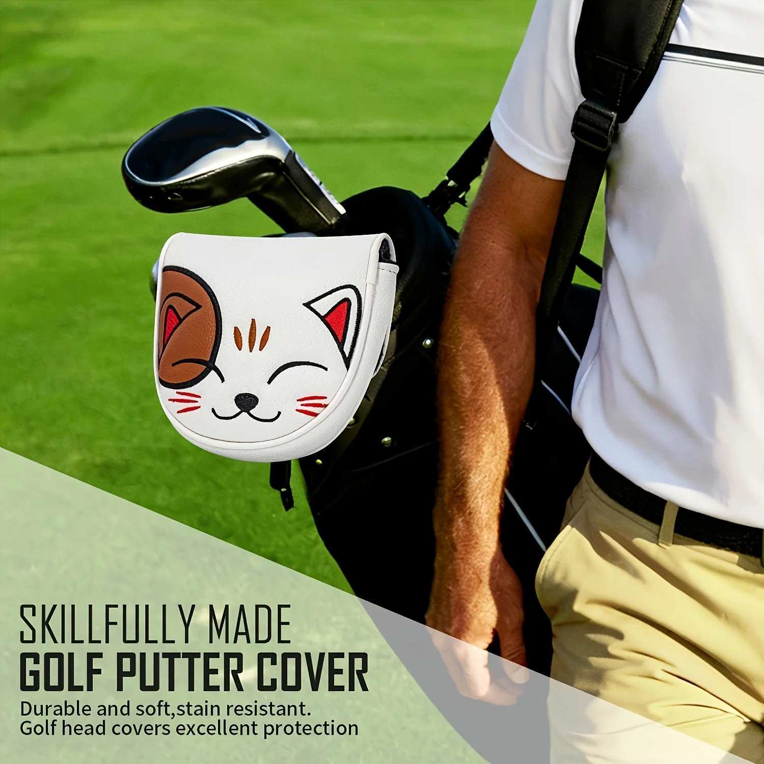 1 Stück Golf-Putter-Schutzhüll – Embroidery Pattern Bewertung und Preis