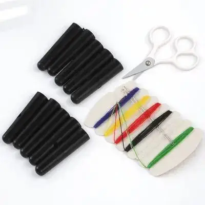 

10Pcs Plastic Umbrella Tail Beads Foldable Umbrella Parts Simple Design Classic Color Durable Cover Tail Beads