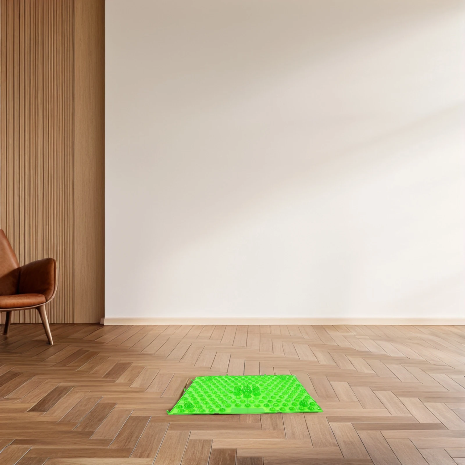 

Зеленая массажная пластина для ног, высокая эластичность, рефлексологический коврик из ТПЭ, снимает усталость стресса, стимуляцию кровообращения