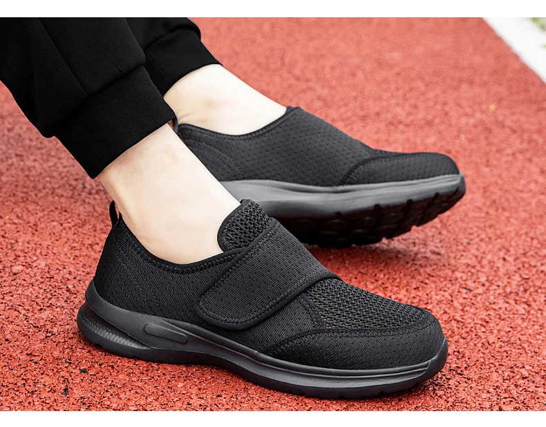 Damen-Sneaker für Orthopädie, Breite Füße, Geschwollene Füße, Geh- und Freizeitschuhe, Daumenkorrektur, Verstellbar, Bequem, Diabetiker-Barfußschuhe – Detail 16