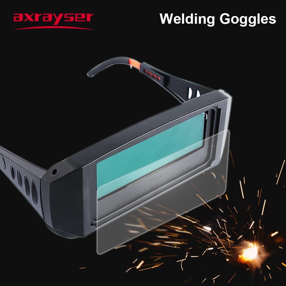 Welding Goggles Automatic Variable Photoelectric MIG MAG Protective Glasses Auto Darkening Protective Glasses for CO2 Welding