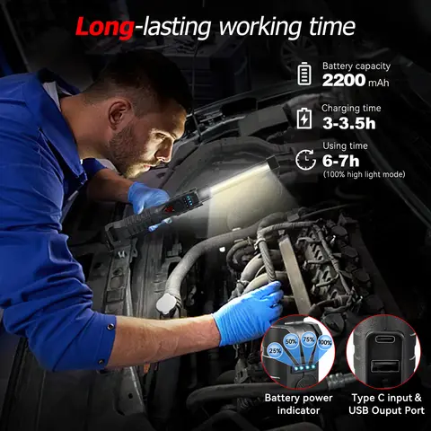 8 best sales lintern LED-cob - №7