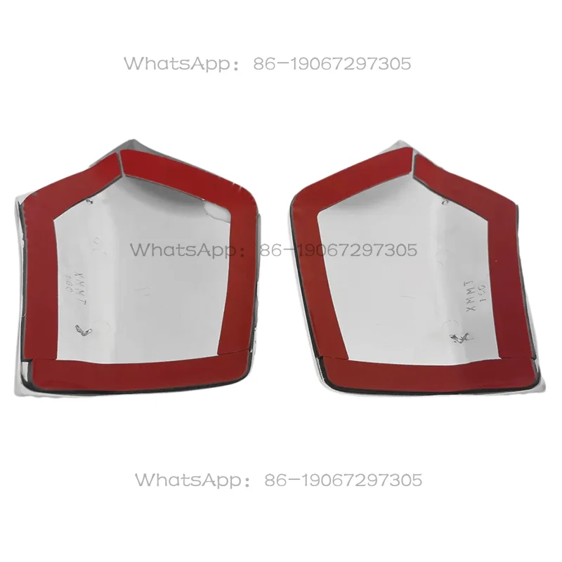Chrome  Rearview Mirror Trim Cover for Honda Goldwing GL1500  1500 1988-2000 Mirror Back Accents Shells-A87Q