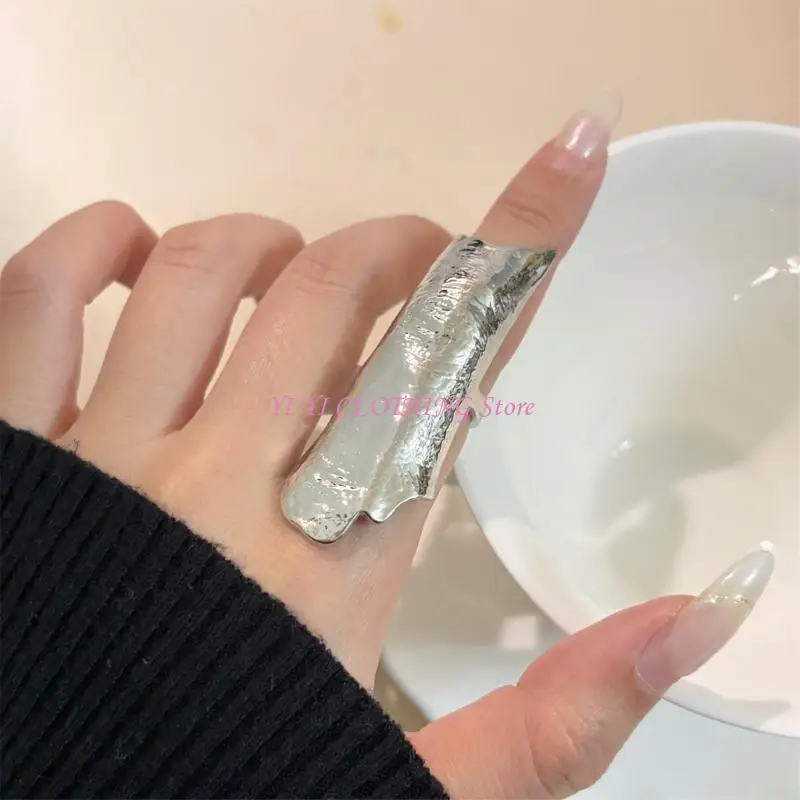 N5KF Fashionable Protective Finger Ring With Adjustable Fit And Eye Catching Designs Jewelry For Modern Women