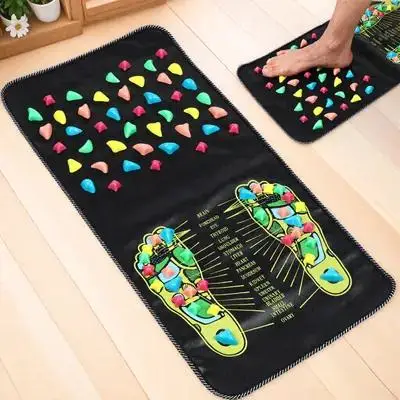 

Foot Acupressure Mat Relieves Simulated Stone Ideal for Home Office Elderly Daily Use