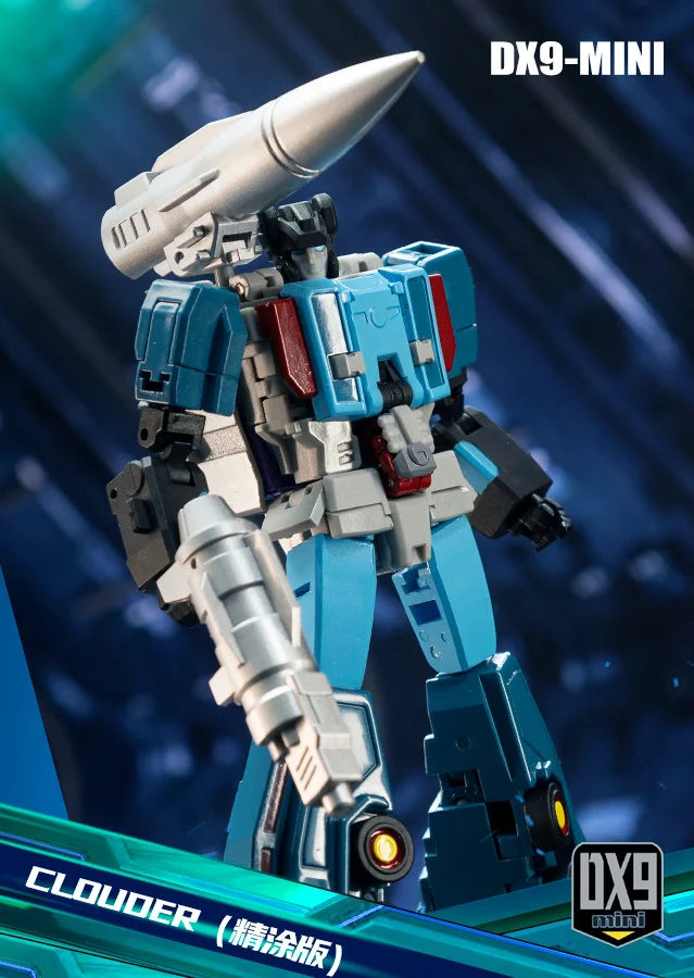 DX9-mini 01A Triple cambiadores Doubleclouder DX9mini Clouder Vasili juguetes transformadores de pequeña escala