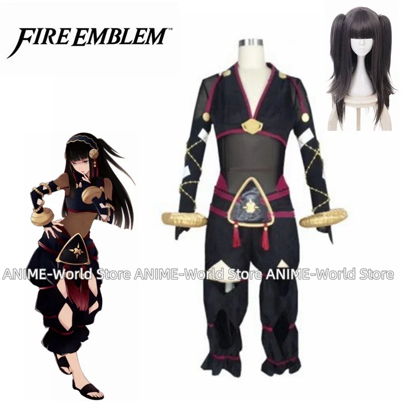 

Game Fire Emblem Rhajat Cosplay Costume Wig Made Costume Custom Size Any Szie