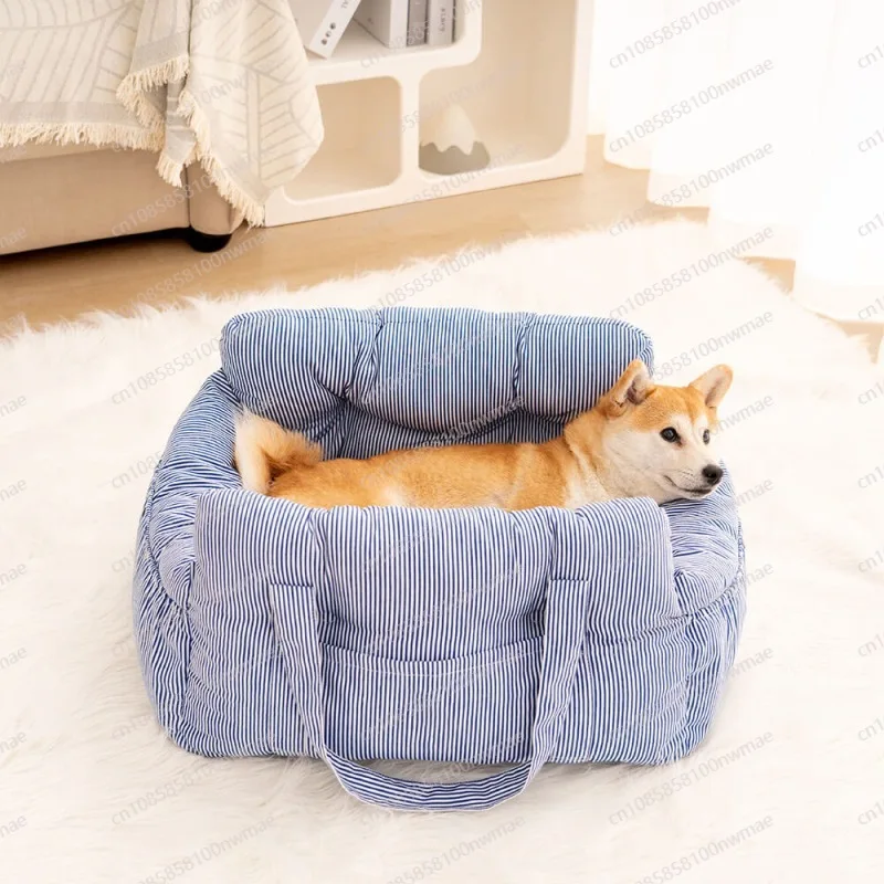 

Car kennel Pet safety seat Multi-purpose Go out Small and medium-sized dog Car portable portable cat kennel Kennel