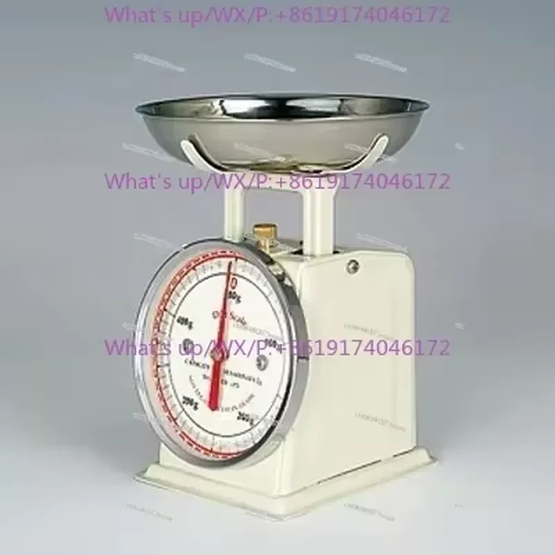 Retro Mechanical Kitchen Scale, Household Baking Scale, Cuisine Restaurant Plate Meal