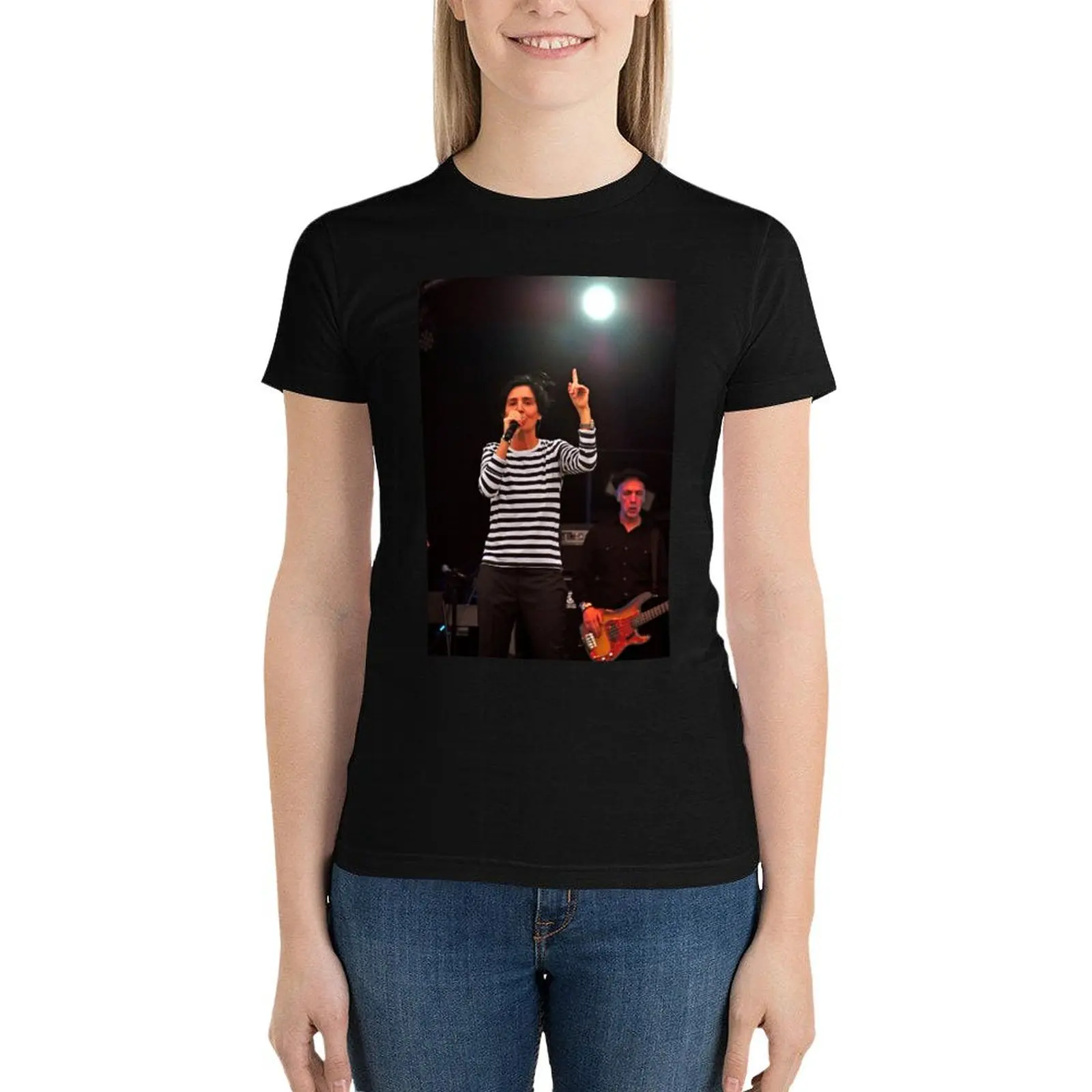 

Sharleen Spiteri Performing Live With Texas T-Shirt summer top summer tops t shirts for Womens