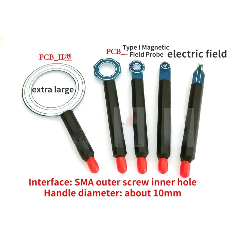PCB_I 타입 핸들 EMC EMI EMS 근접장 프로브, 전도 방사선 정류 자기장 전기장 프로브, 9K-6G