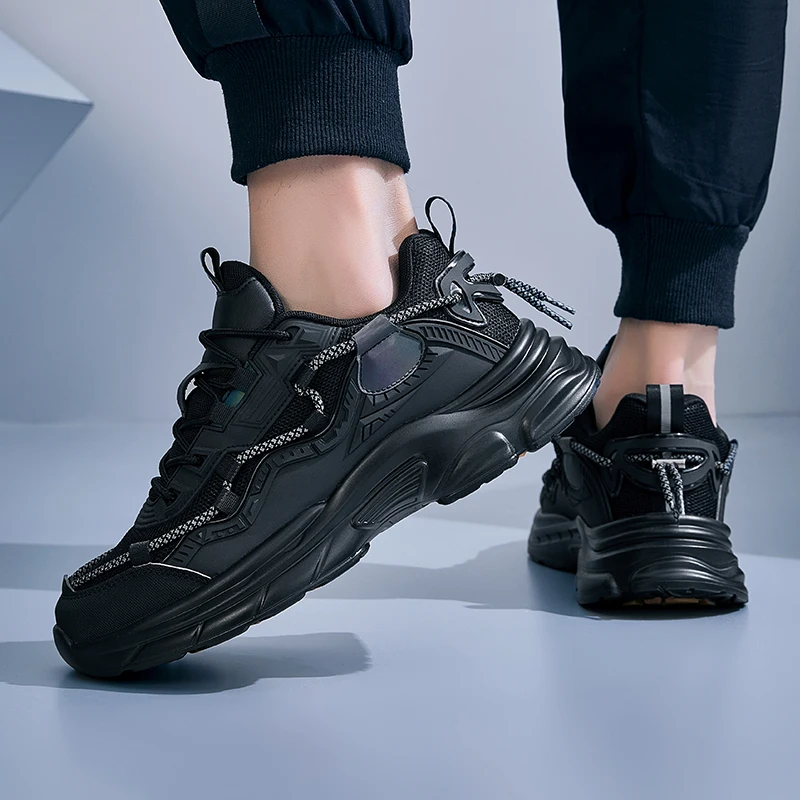 

Men's sports shoes, lightweight carbon plate racing running shoes, winter shock absorption, anti slip, wear-resistant, breathabl