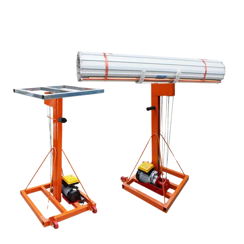 CXX rolling shutter gate lift European installation canopy hoist exhaust duct lift