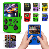 Soft Silicone Rubber Skin Cover for R36S Retro Handheld Game Console, Back Protective Case Scratch-resistant Anti-fall lanyard