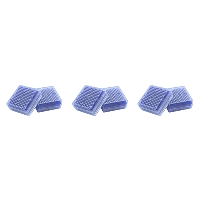 6Pcs Blue Indicating Silica Gel Desiccant Moisture For Absorb Box Reusable