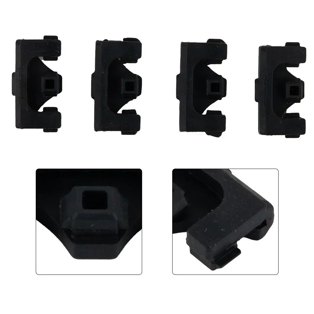 4Pcs Air Fryer Bumpers Silicone Gel Tip Replacement Part For Air Fryer Grill Pan Rubber Bumpers Anti-Scratch Protective Covers