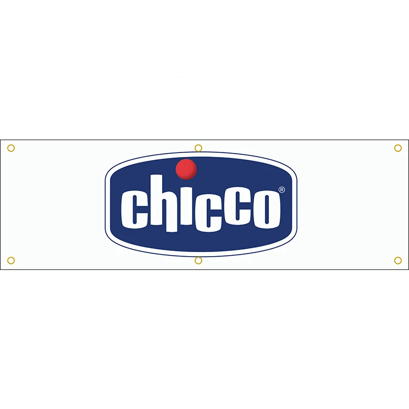 Chicco-banderines decorativos para asiento de coche, banderas Publicitarias de Material de poliéster, 130GSM, 150D, 1,5x5 pies (45x150cm), yhx360