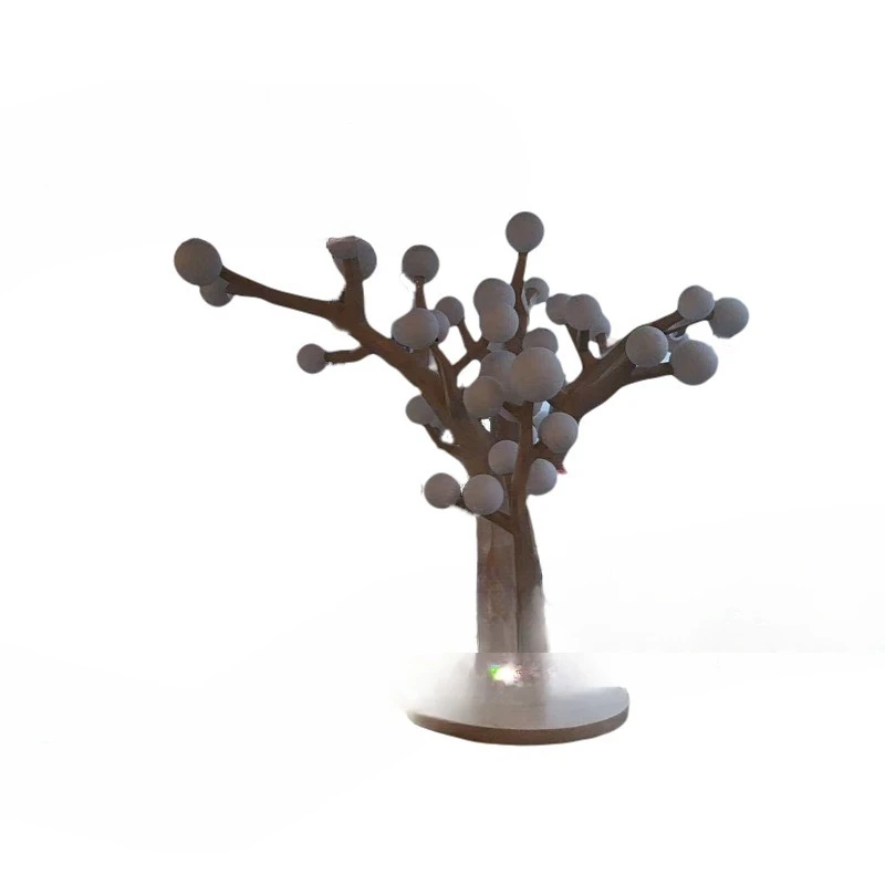 Creative simulated large tree sculpture, outdoor landscape, store display, and mall display welcome ornament