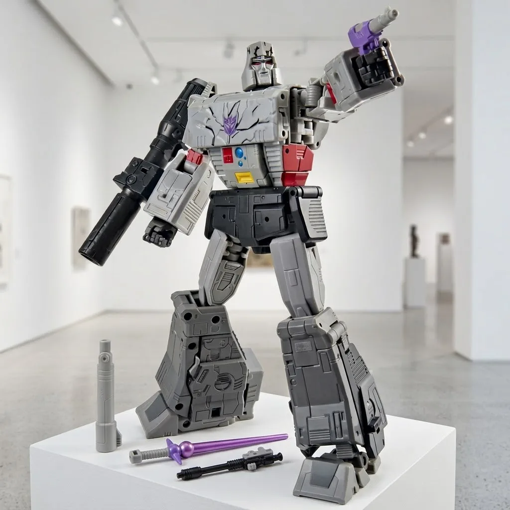 【Ready Stock】HasbroLicensed Transformation Toy Studio Series 86 40th Anniversary Battle Damaged MG MegaTank Leader Action Figure