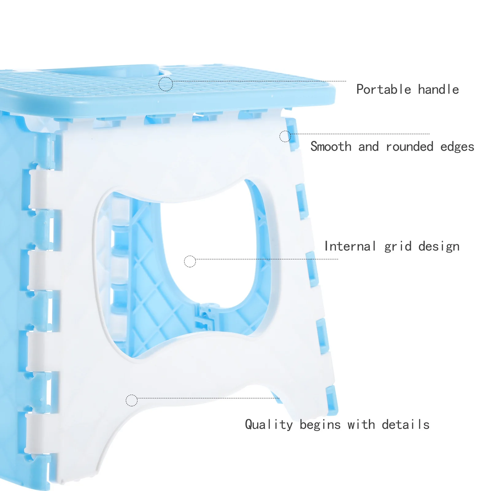 접이식 의자 강한 내하중 능력 성인 인체공학적 손잡이 휴대가 간편 주방 욕실 식당