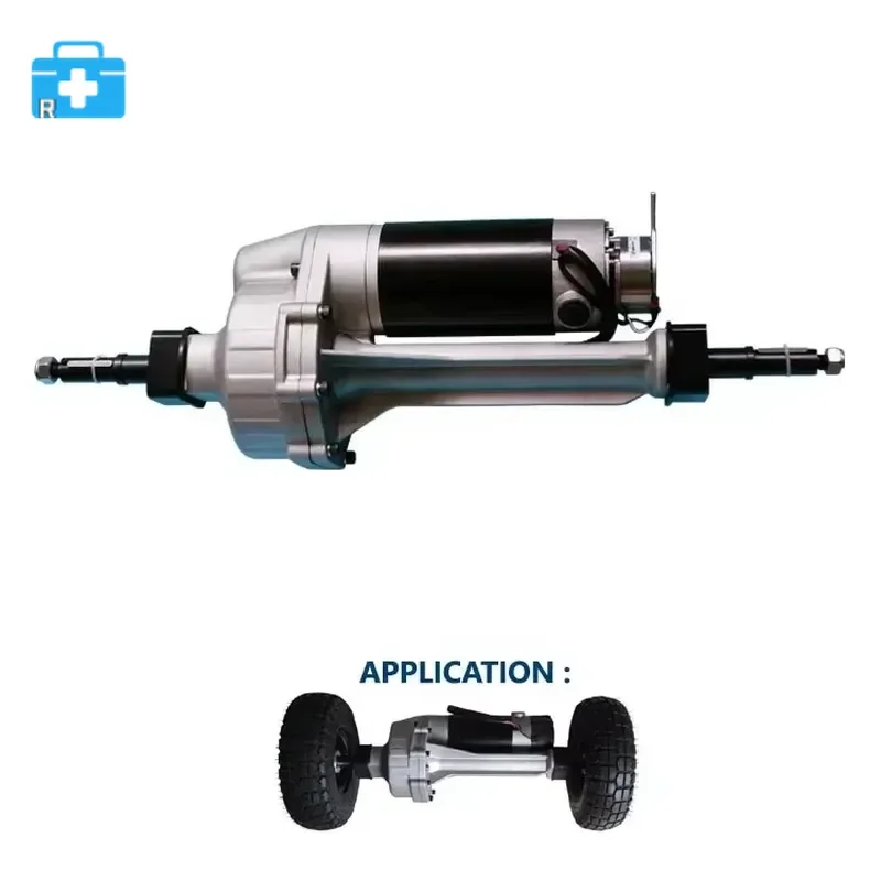 Electric Transaxle with 500W 24V DC Motor Use for Mobility Scooter