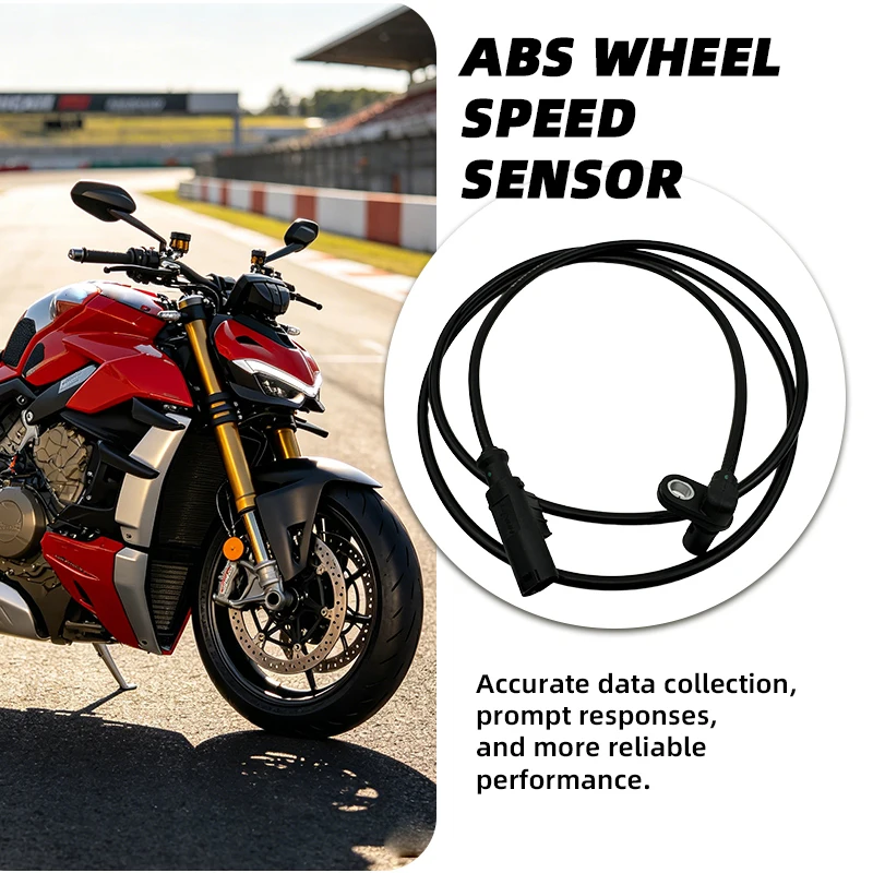 55212121B ABS Wheel Speed Sensor For Ducati Monster 696/796/1100 Multistrada 1200 1260  V4 Panigale 899 Daivel 552.1.212.1B