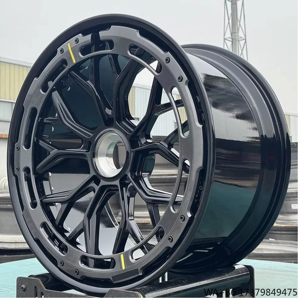 

Factory Hotsale Custom Wheel Rims 18 19 20 21 22 Inch 2 Piece Forged Alloy Wheels Custom Car Wheel Rims With Alloy Ring