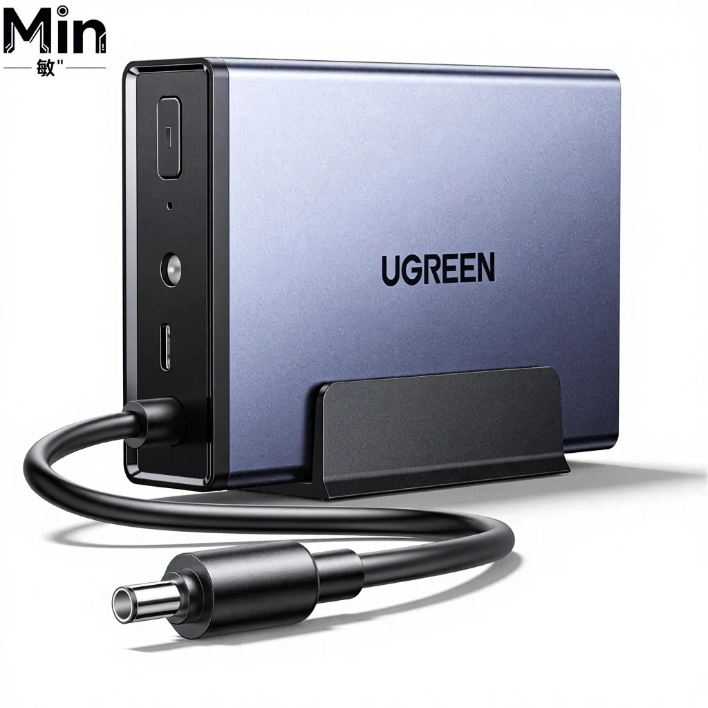 New UGREEN NASync DH4300 Plus 4-Bay Diskless NAS 120TB Capacity with 120W 12000mAh Uninterruptible Supply
