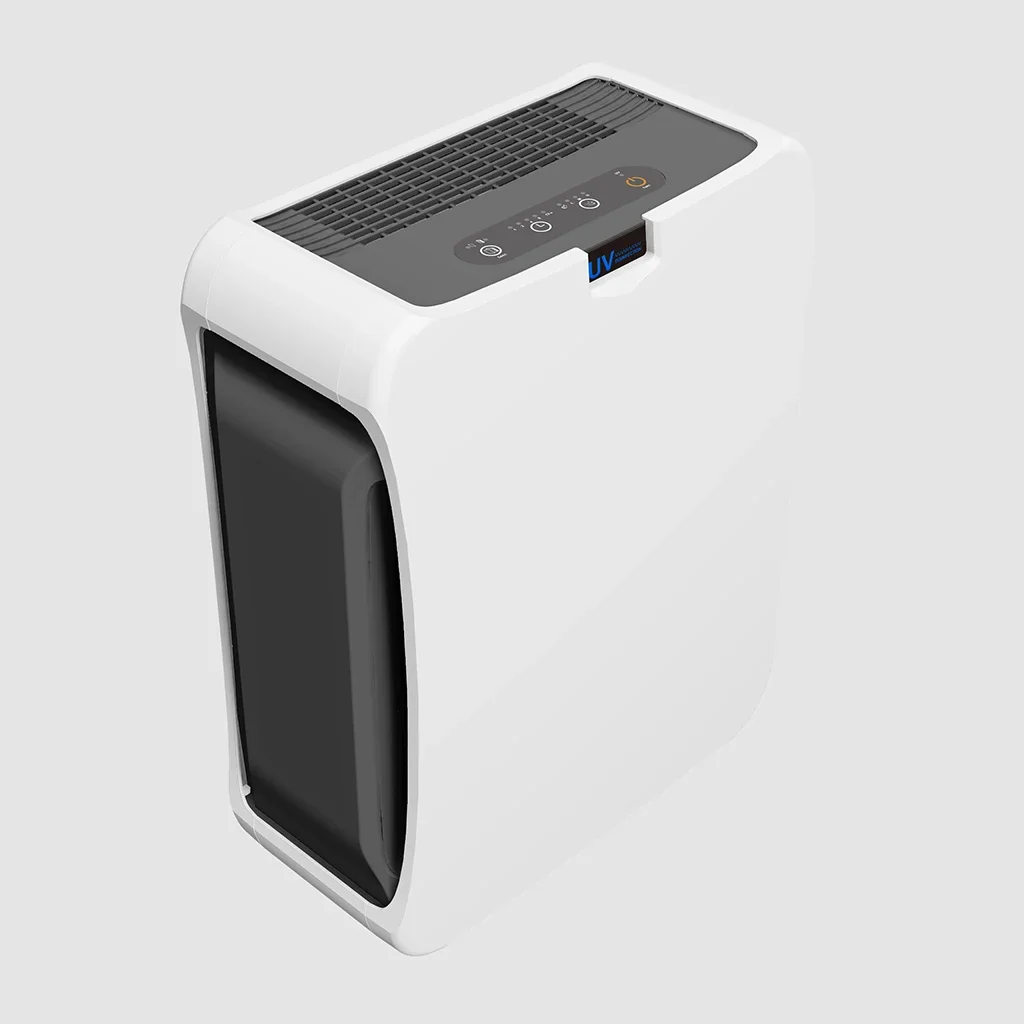 

New design household air purifier with uvc and HEPA filter