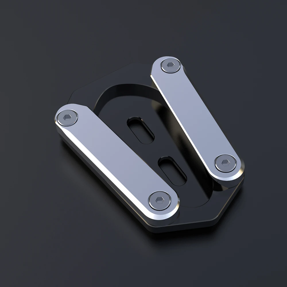 Soporte lateral para motocicleta, placa de apoyo, almohadilla de agrandar, accesorio para BAJAJ DOMINAR 2024, DOMINAR 250, 400, 2017, 2023, 2022,