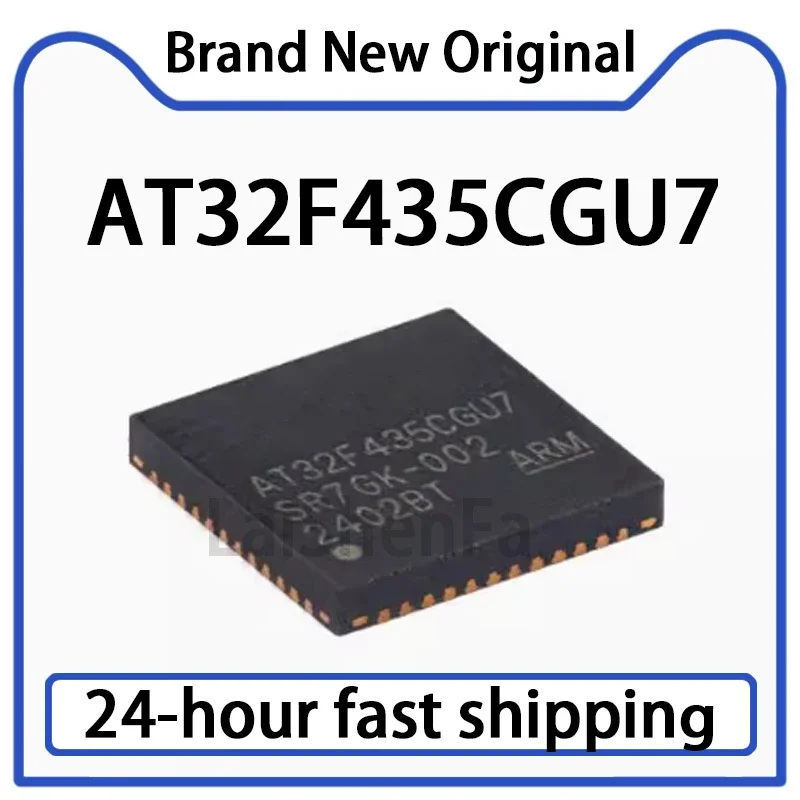 1PCS AT32F435CGU7 QFN-48 ARM Cortex-M4 32-bit Microcontroller MCU Stock