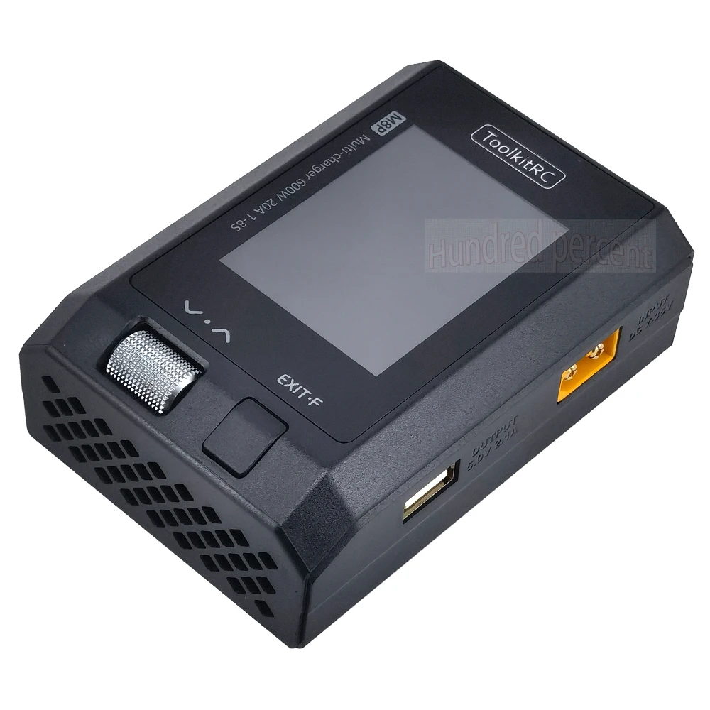Chargeur Lipo 6s ToolkitRC M8P 600W 20A DC Balance Chargeur Déchargeur Chargeur Lipo 6s ToolkitRC M8P 600W 20A DC Balance Chargeur Déchargeur