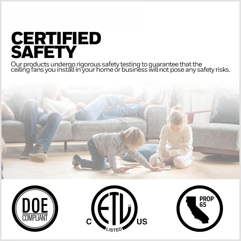 シーリングファン Xerxes モダン 62 インチ シーリングファン ライト付き、リモコン付きファン、LED 屋内ファン 8 枚羽根付き、マット