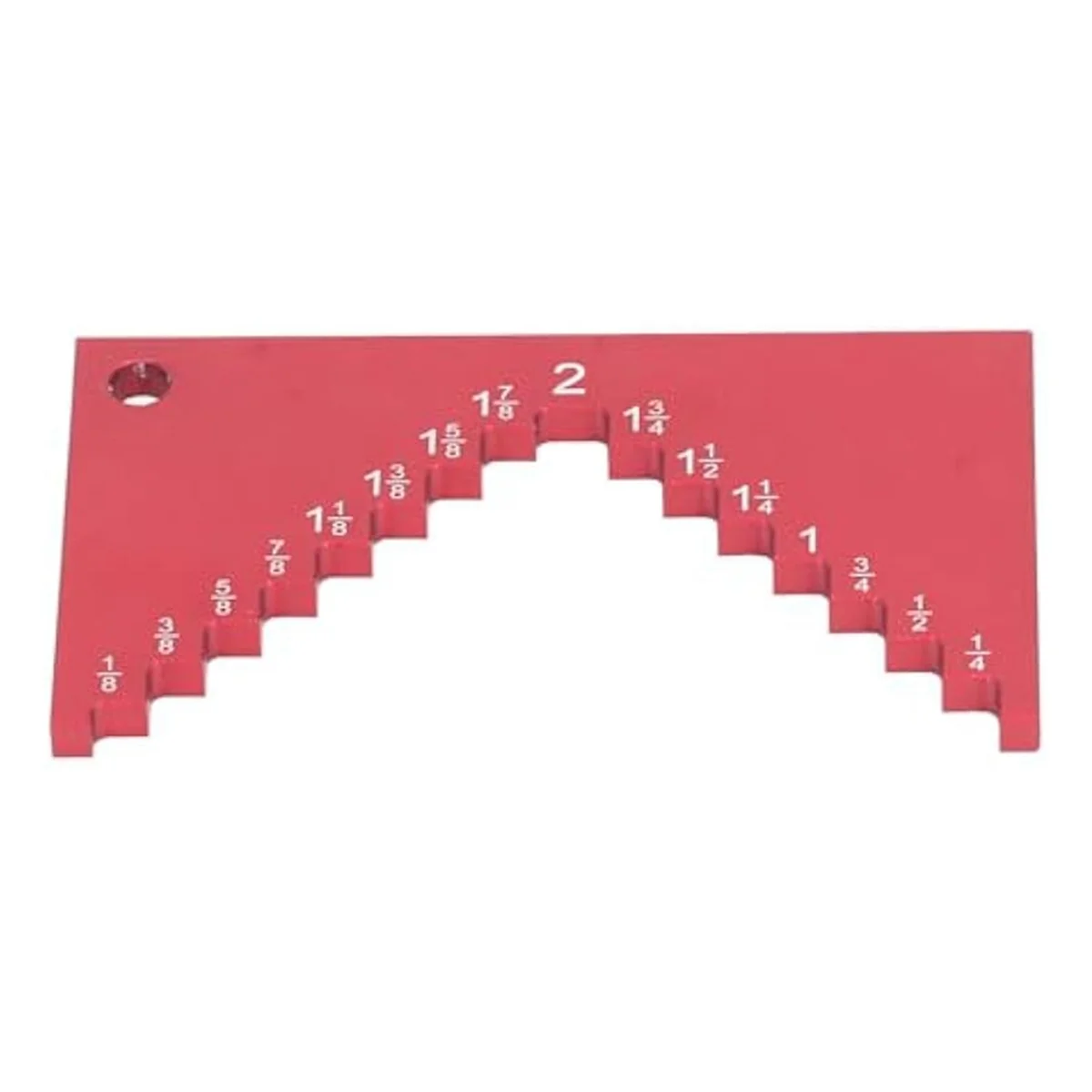 

A96Q-Step Depth Gauge for Router and Table Saw, Setup Blocks Height Gauge Set, Aluminum Step Depth Gauge, Clarity Depth Gauge