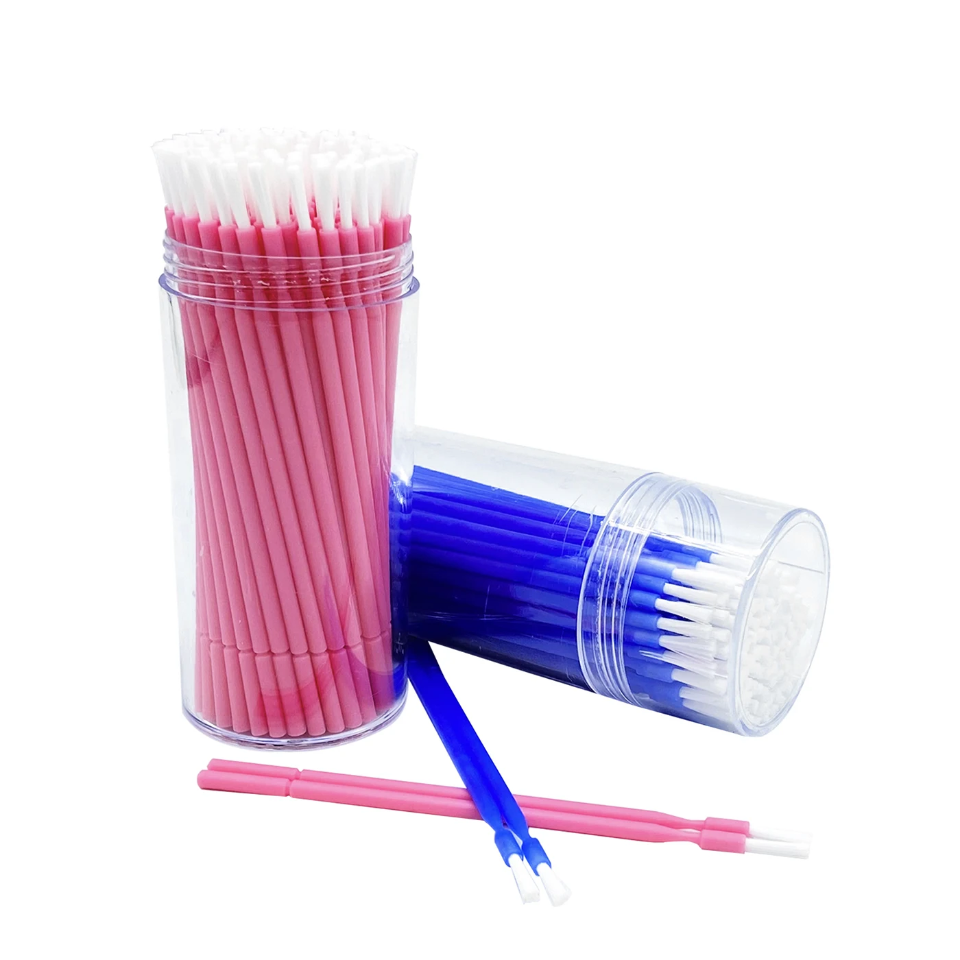 100Pcs/Bottle Dental Long Disposable Micro Brush Applicators Brushes Dentistry Odontologia Extension Tools Dental Lab