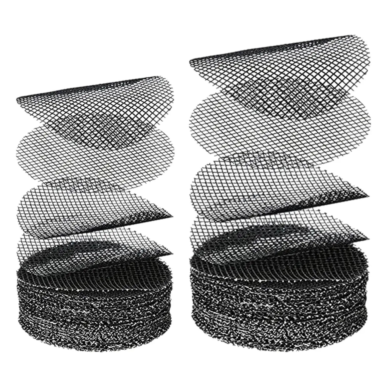 

50 Pieces Flower Pot Bottom Hole Mesh Pad Plant Pot Drainage Hole Screens Garden Tools Breathable Gasket Round Drainage Mesh