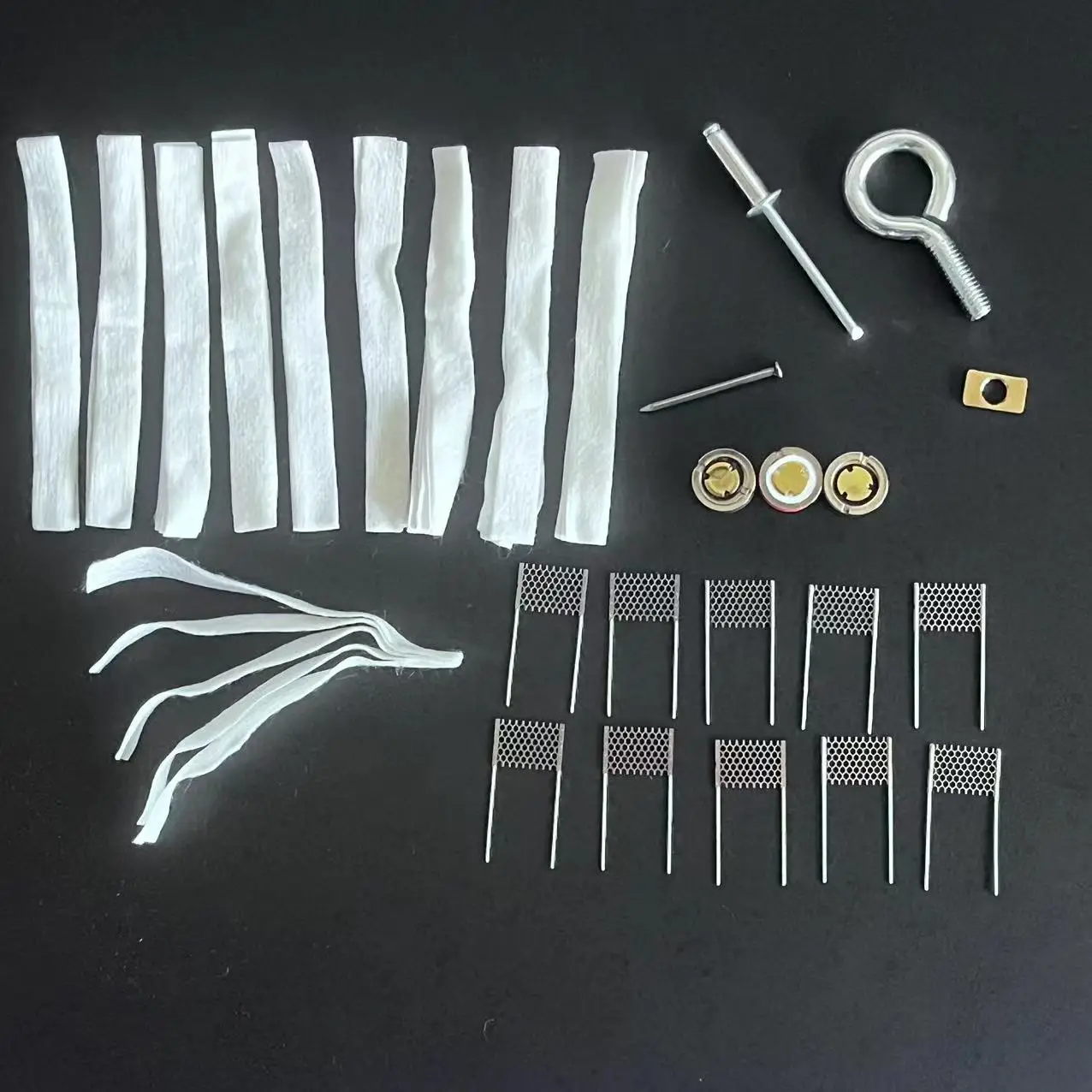 Rebuild Mesh Coils Cotton Kit for Vinci PnP VM1 0.3ohm/VM5 0.2ohm/VM6 0.15ohm A1 Ni80 Meshed Wire Resistance Coil