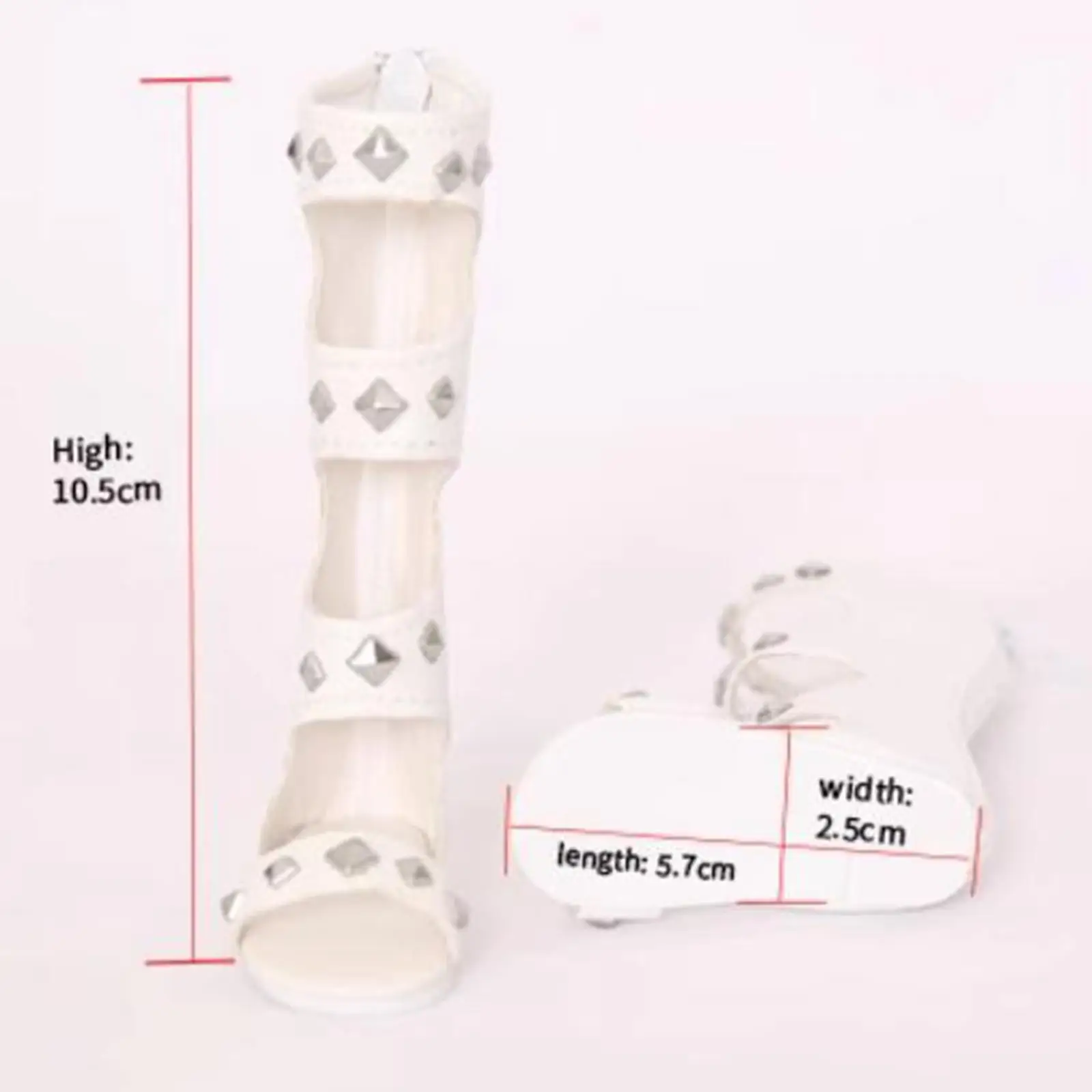 1/4 Scale Doll Shoes for 1/4 BJD SD Doll High Sandals Gladiator Doll Boots