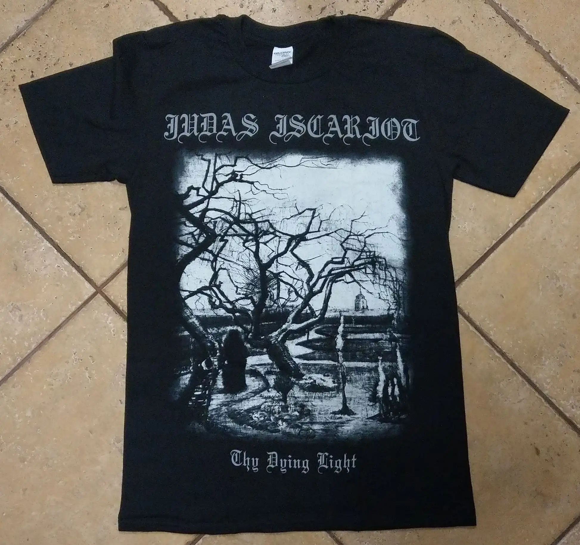 Judas Iscariot Thy Dying Light T Shirt Moribund Licensed