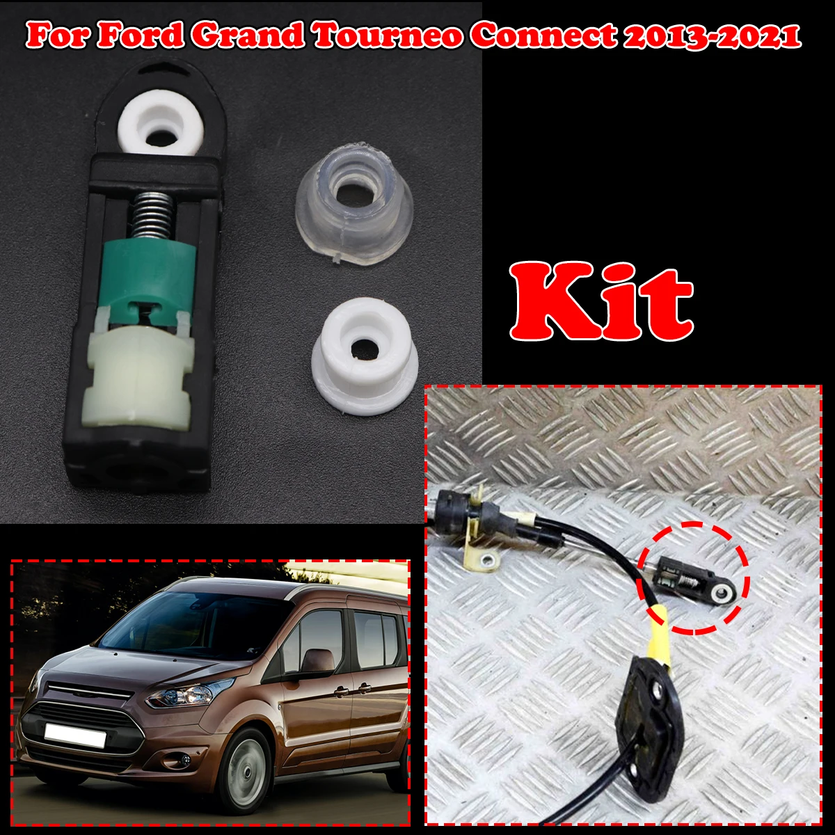 

Shift Cable Bushing For Ford Grand Tourneo Connect Connect Automatic Transmission Linkage Rod End Repair Grommet Replacement