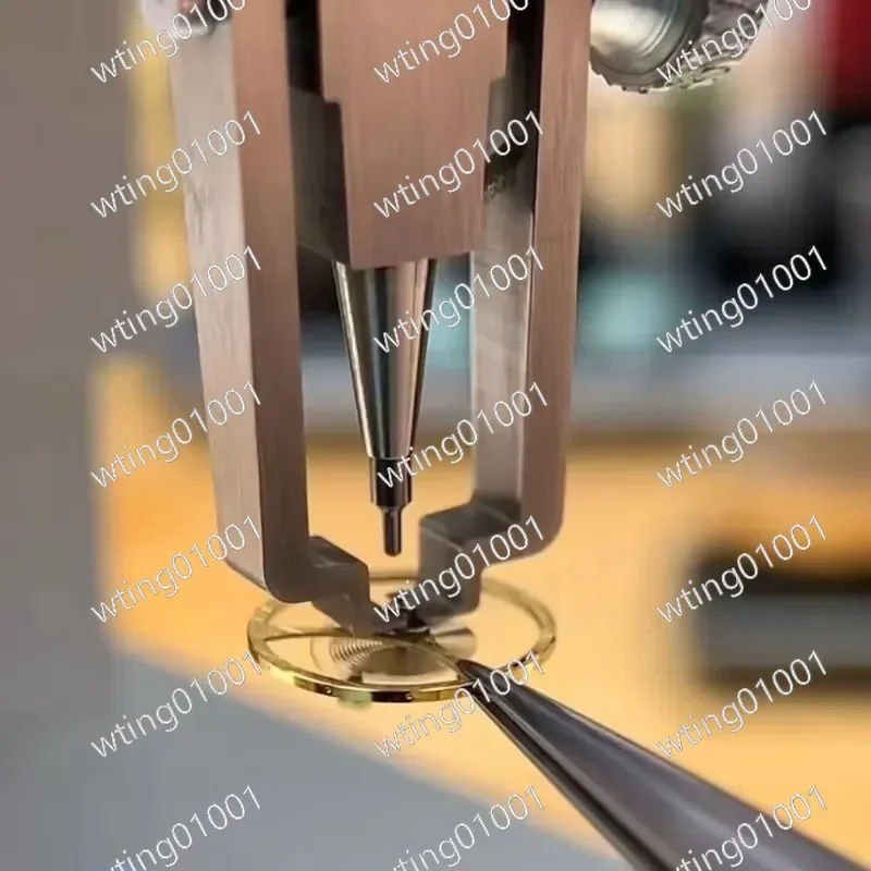 2 in 1 Desktop Watch Hand Presser and Remover Precision Installation Extractor Tool Adjustable Dial Fixing Base for Watch