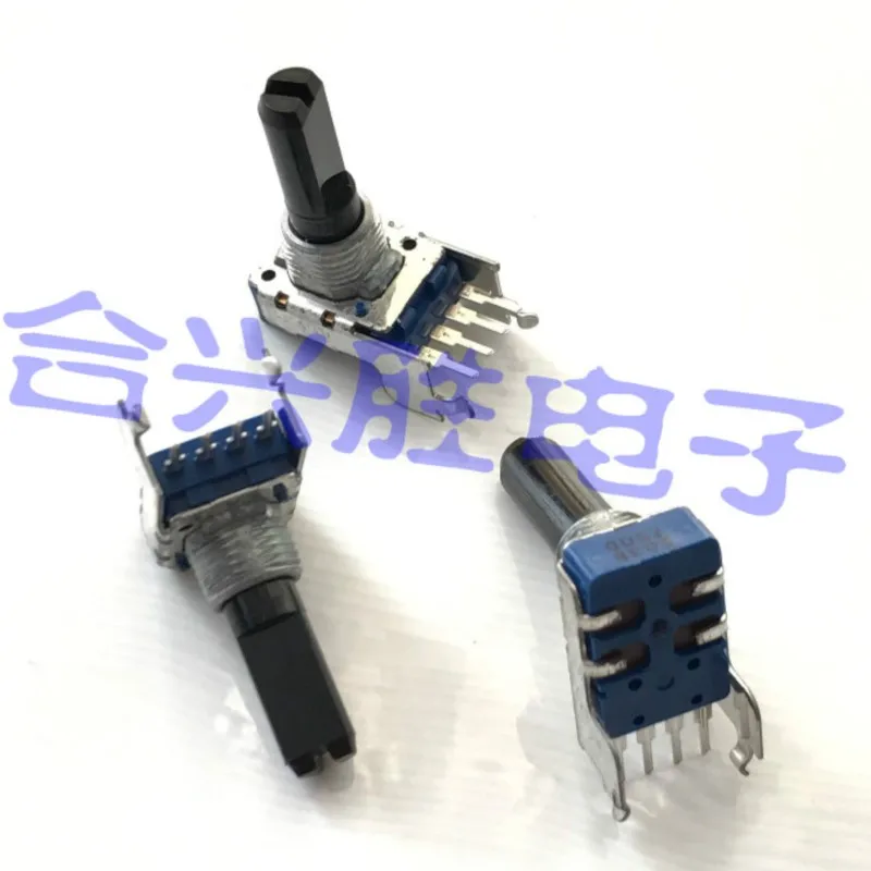 1PCS RK11 Type Horizontale Mixer Volume Roterende Potentiometer Enkele B50K B503 Half As Lengte 20MM 4Pin