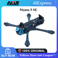 Axisflying Manta5 SE FPV Drone Frame Kit Squashed-X Frame for Cinematic Freestyle Long Range Drone