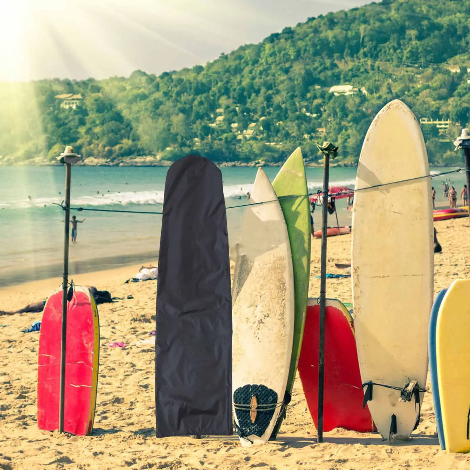1Pcs Waterproof Surfboard Cover Outdoor Oxford Cloth Snowboard Storage Protective Dustproof Board Bag Surfboard Cover