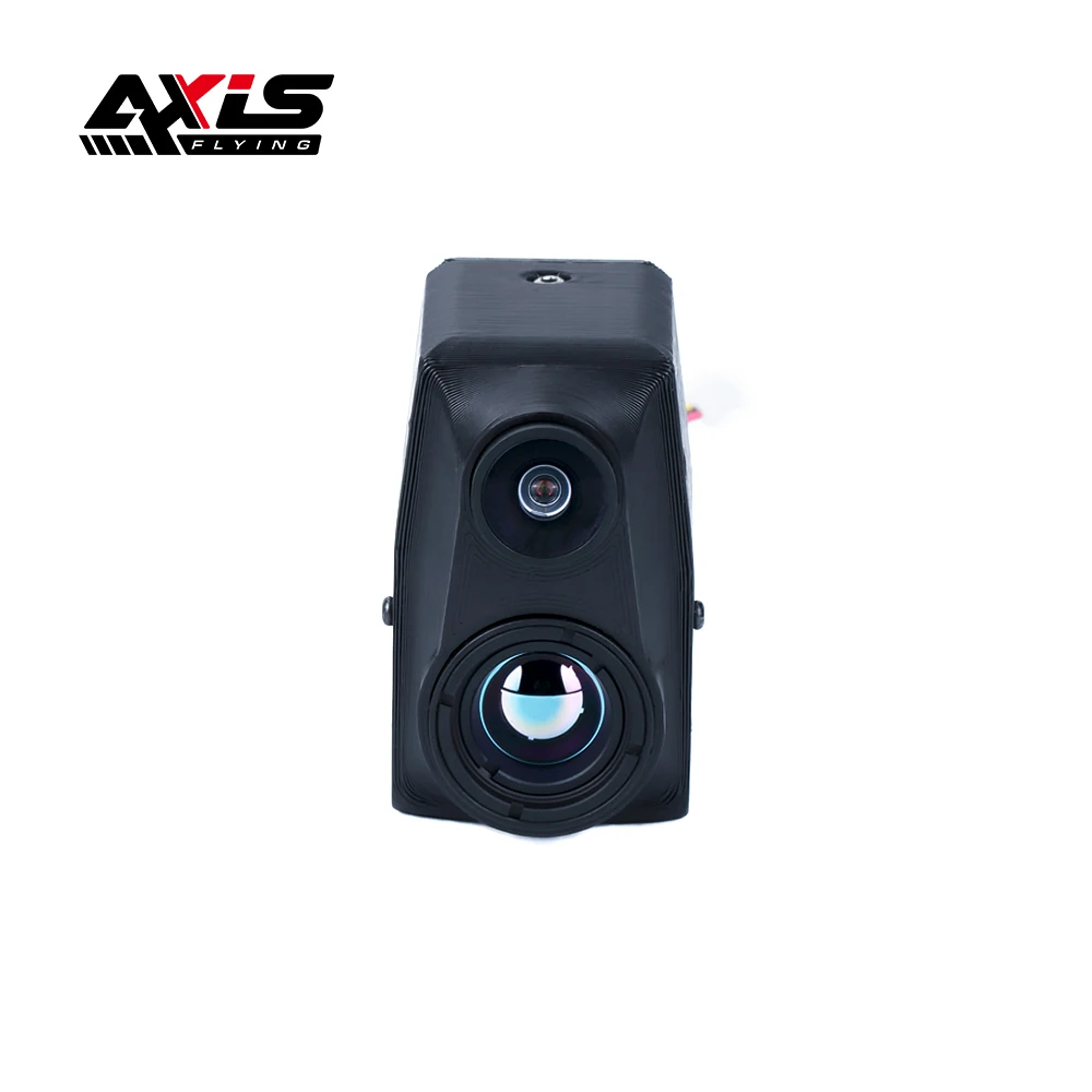 Axisflying Dual FPV Camera Model Thermal Imaging Camera Day and Night High Resolution 256/384/640 for FPV Drone